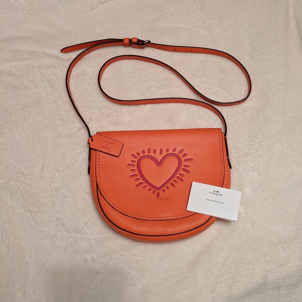 NWOT Coach Keith Harig Handbag